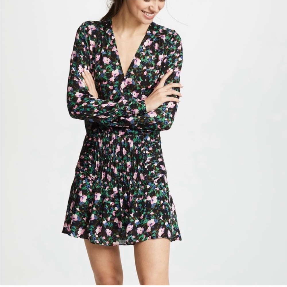 Veronica Beard Naomi Floral Printed Dress